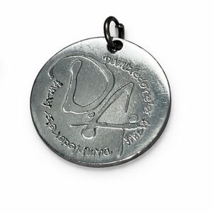 Harry Potter Collectible Engraved Silver Pendant Charm